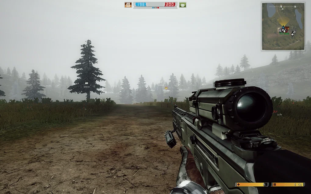 使用預設 FOV 1.1 的 Kursk